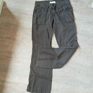 Anthropologie Sanctuary Surplus linen pants 27